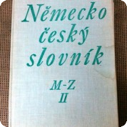 Kniha Německo-český slovník M-Z