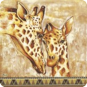Ubrousek-žirafa