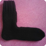 Ručně pletené ponožky - velikost 11-12