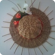 klobouk-dekorace celoroční