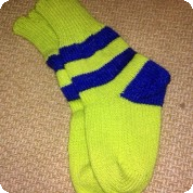 ponožky-pletené
