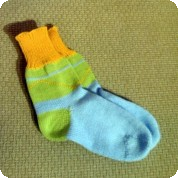ponožky-pletené