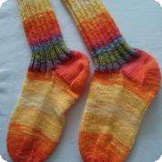 neonové ponožky