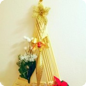 Vánoční dekorace na pověšení-43cm